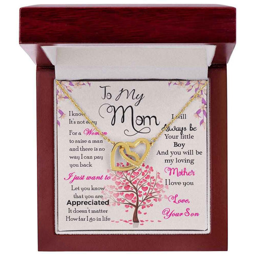 Interlocking Hearts Necklace: A Timeless Gift for My Mom