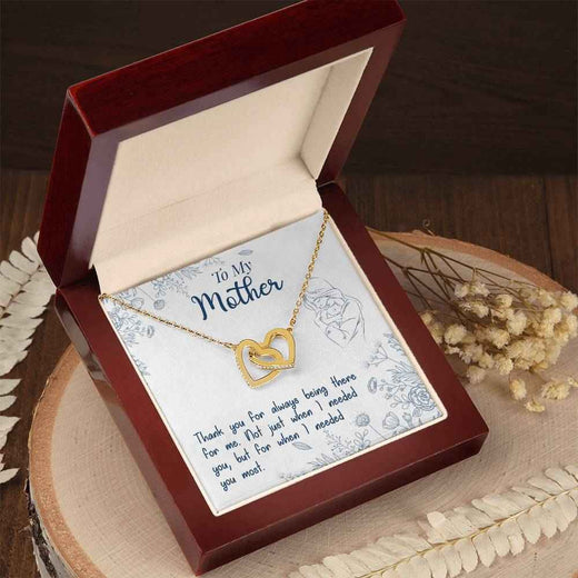 Interlocking Hearts Necklace For Mother – A Timeless Expression of Love