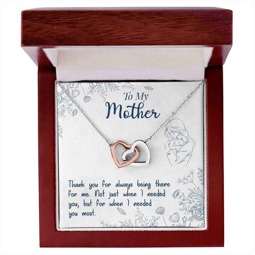 Interlocking Hearts Necklace For Mother – A Timeless Expression of Love