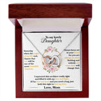 Interlocking Hearts Necklace for Daughter - A Timeless Gift of Love