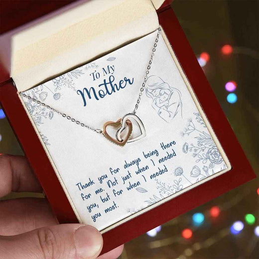 Interlocking Hearts Necklace For Mother – A Timeless Expression of Love