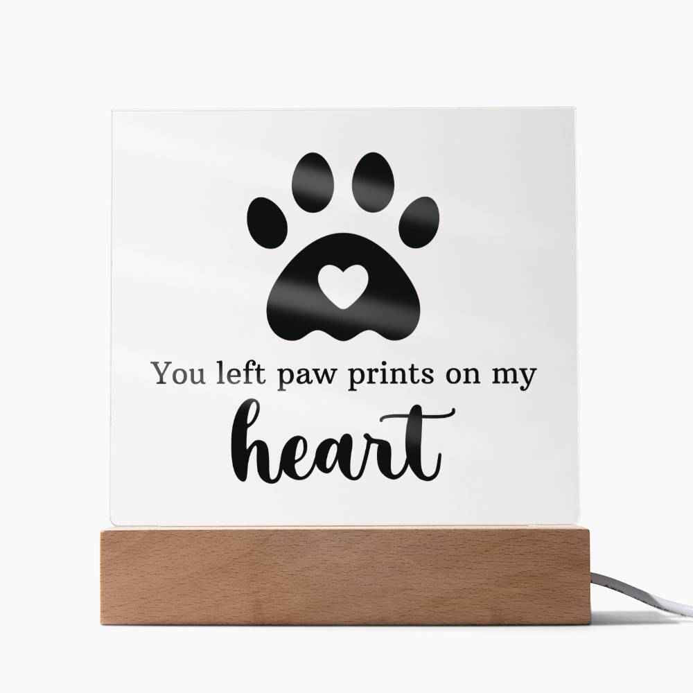 Keepsake Acrylic Plaque - A Heartfelt Tribute to Cherished Memories