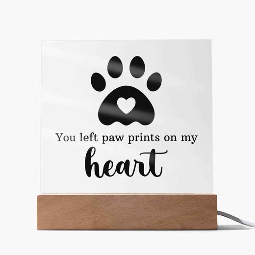 Keepsake Acrylic Plaque - A Heartfelt Tribute to Cherished Memories