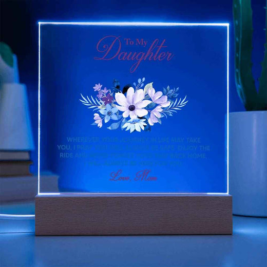 Daughter Keepsake Acrylic Plaque Bundle - A Heartfelt Tribute for Every Journey