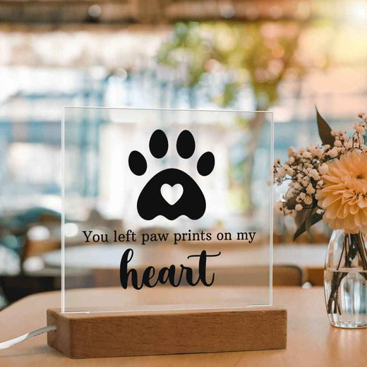 Keepsake Acrylic Plaque - A Heartfelt Tribute to Cherished Memories