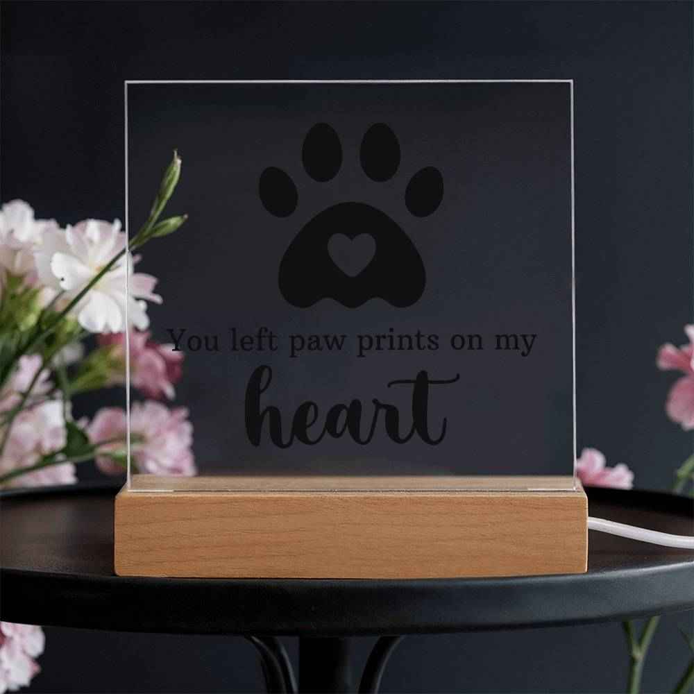 Keepsake Acrylic Plaque - A Heartfelt Tribute to Cherished Memories