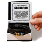 Love You Forever To My Grandson Bracelet Pages Of My Life