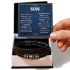 To My Son Skies Bracelet