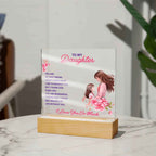 Keepsake Acrylic Bundle -To my daughter - YOU ARE MY BEST FRIEND