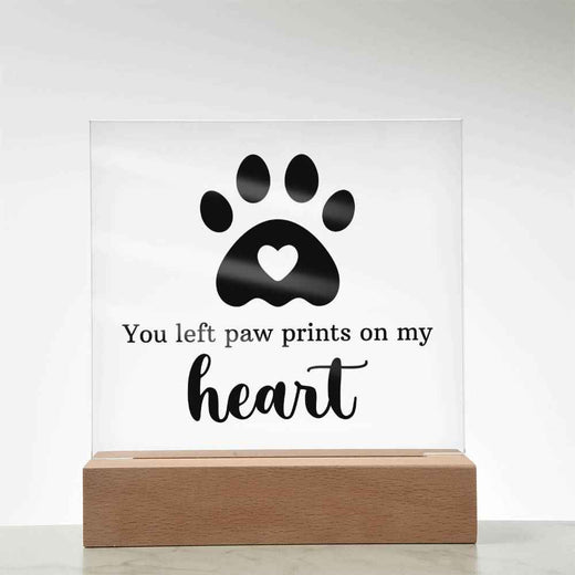 Keepsake Acrylic Plaque - A Heartfelt Tribute to Cherished Memories