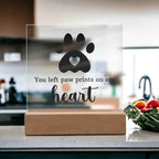 Keepsake Acrylic Plaque - A Heartfelt Tribute to Cherished Memories