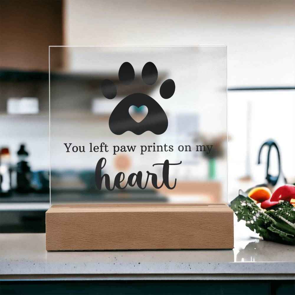 Keepsake Acrylic Plaque - A Heartfelt Tribute to Cherished Memories
