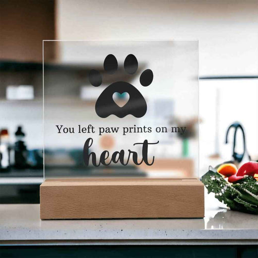 Keepsake Acrylic Plaque - A Heartfelt Tribute to Cherished Memories
