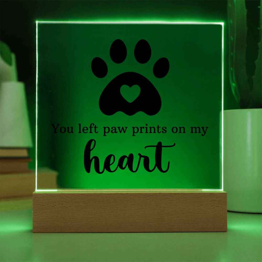 Keepsake Acrylic Plaque - A Heartfelt Tribute to Cherished Memories