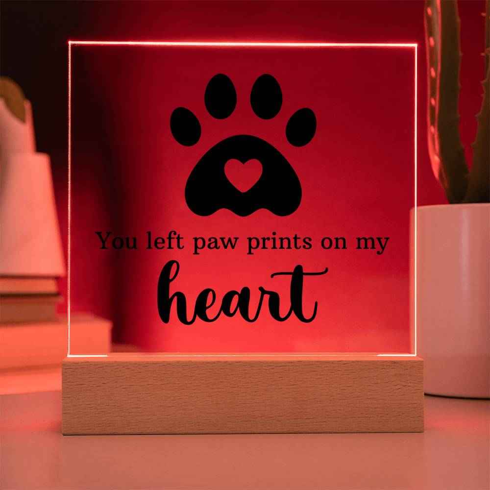 Keepsake Acrylic Plaque - A Heartfelt Tribute to Cherished Memories
